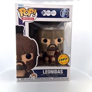 300 Leonidas Funko Pop! Vinyl Figure #1473 Chase with Protector